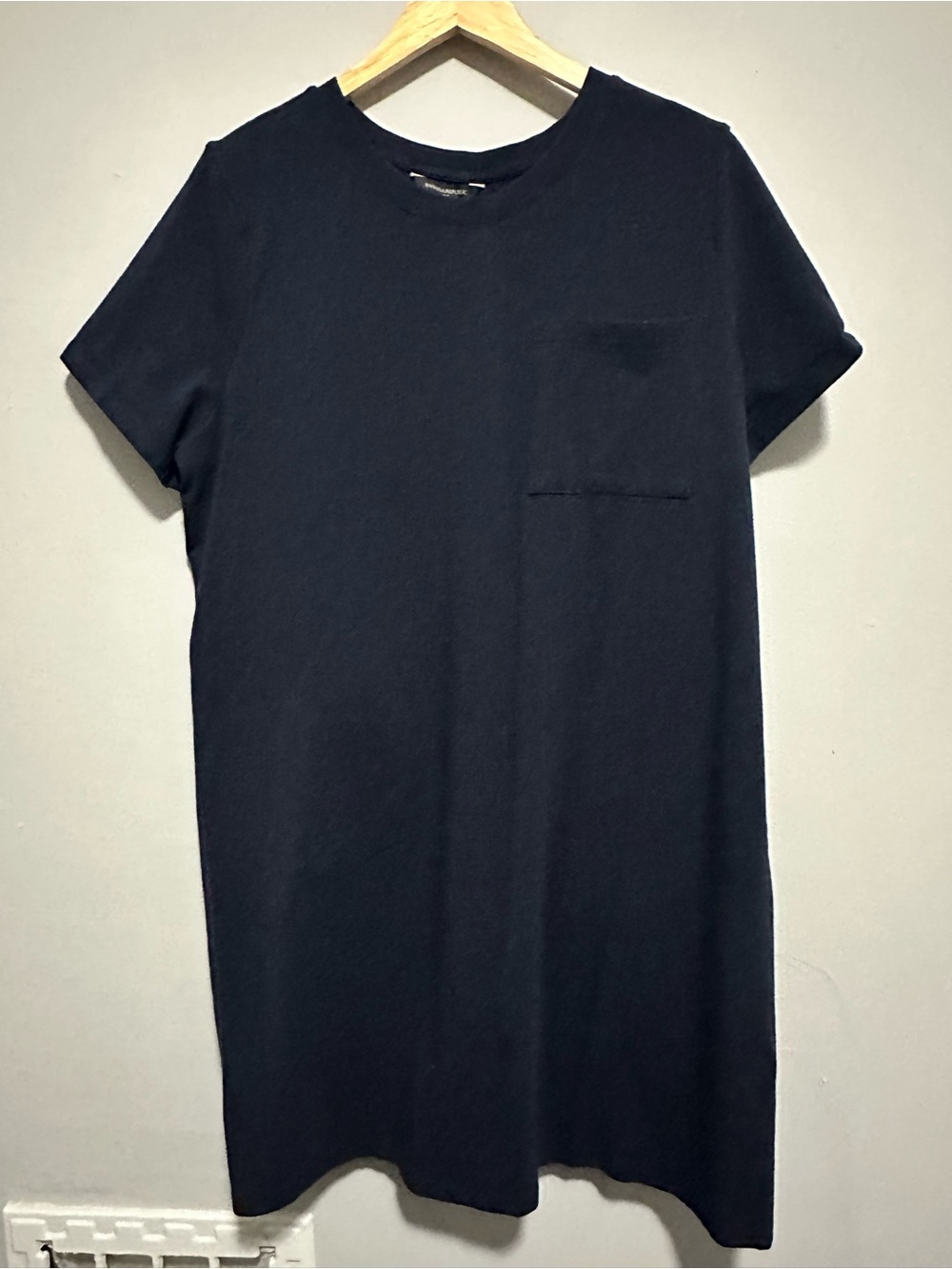 Banana Republic Knee length Navy Blue Pocket T-shirt dress. XL